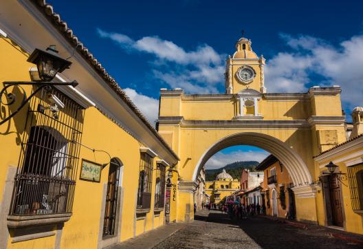 Arche de Santa Catalina à Antigua au Guatemala