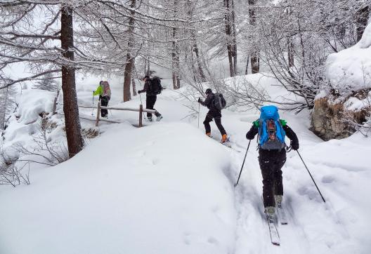 Voyage d'aventure et ski de randonnée au Grand Paradis