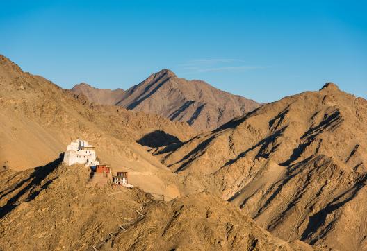 Palais royal de Leh au Ladakh en Himalaya en Inde