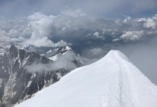Expédition et sommet du Mont Blanc à Chamonix