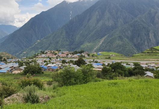 Région de Simikot au Népal