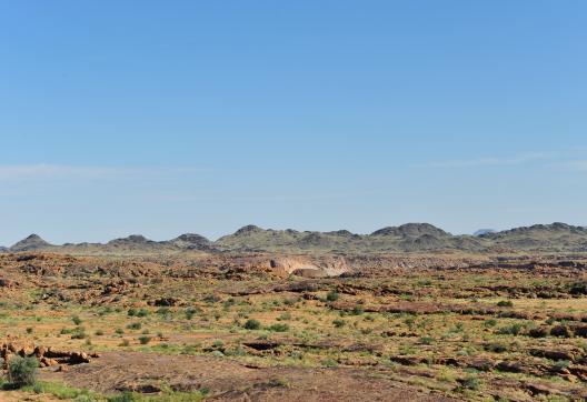 Trekking et plateau en Afrique du sud