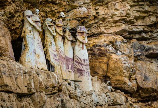 Les Sarcophages de Karajia au nord du Pérou