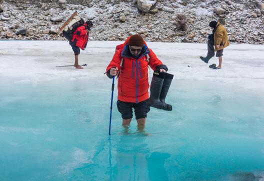 Chadar, le trek sur la rivière gelée au Ladakh Zanskar en Inde