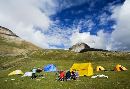 Entre Bhijor et le col de Nangla Bhanjyang au haut Dolpo au Népal