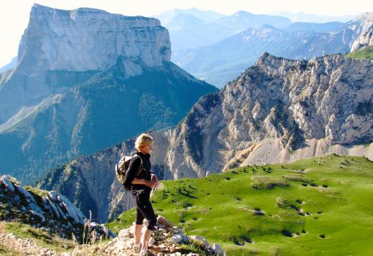 Trek au mont Aiguille et la plaine du Queyrie du grand Veymont