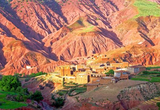 Trek dans un village Aît Bou Oulli au Maroc