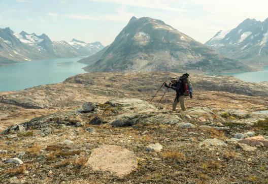 Trekking entre les fjords de l'est du Groenland