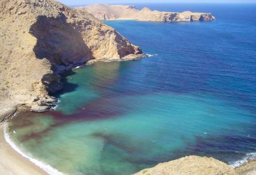 Trek vers la plage d'Oman