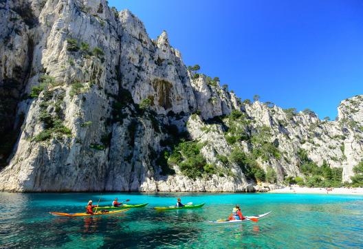Voyage et kayak de mer à Marseille