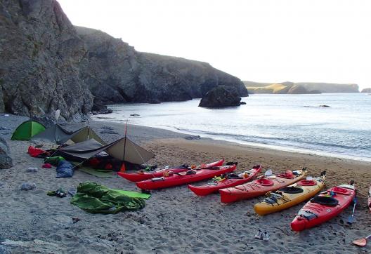 Voyage et bivouac à Ploemeur