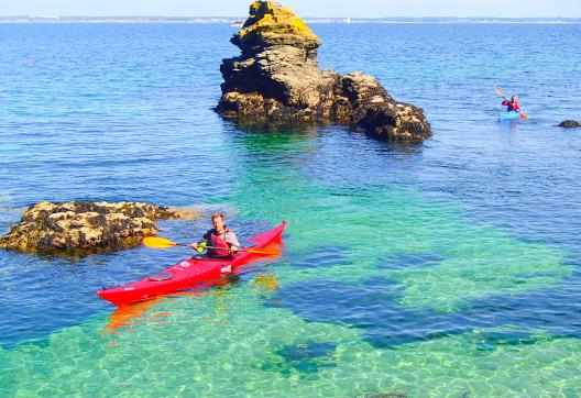 Voyage et apprentissage des manoeuvres en kayak à Marseille