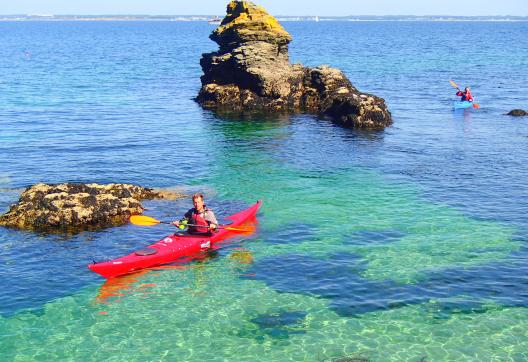 Voyage et apprentissage des manoeuvres en kayak à Marseille