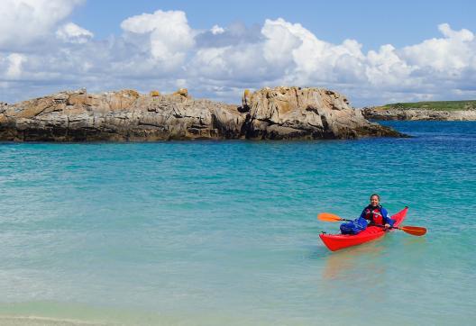 Voyage d'aventure et navigation en kayak à Ploemeur
