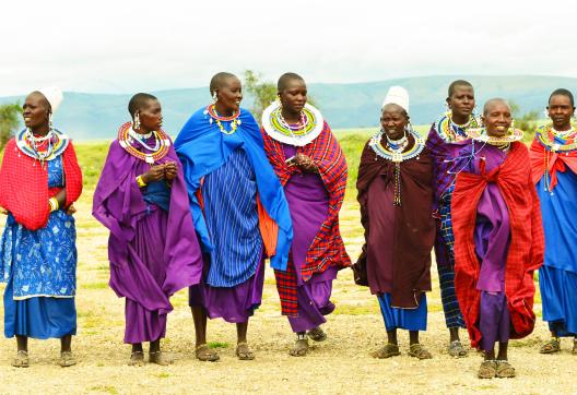 Trekking et peuple du rift oriental au Kenya