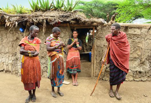 Voyage et peuple du rift oriental au Kenya