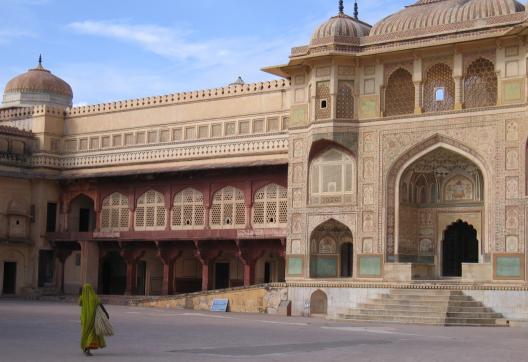 Randonnée vers un palais de maharajah à Bikaner au Rajasthan