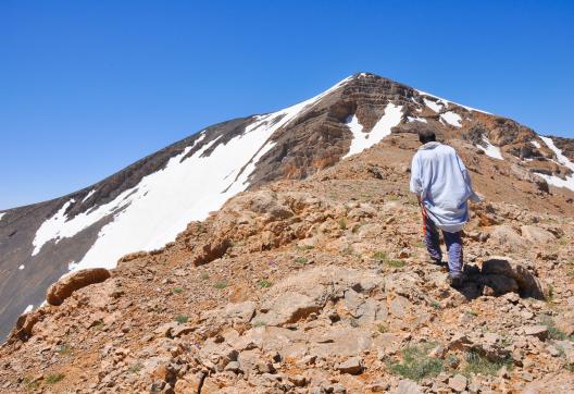 Ascension du Djbel Ayyachi dans l'Atlas marocain