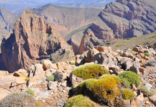 BelvÈdËre sur les gorges de Taghia