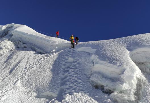 Ascension du Lobuche East à 6 145 m dans la région de l'Everest