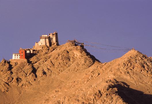Palais royal de Leh au Ladakh en Himalaya en Inde