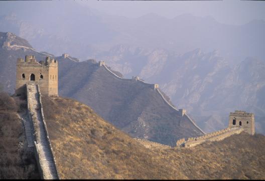 Trek sur la Grande Muraille  de Chine au nord de Pékin