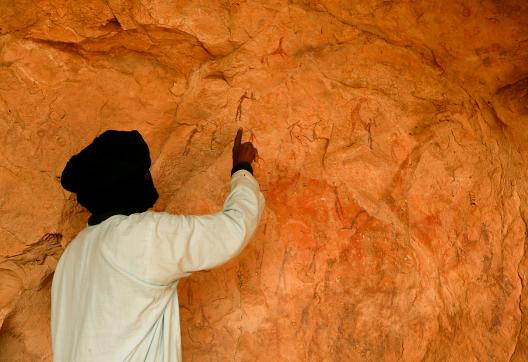 Trek et gravures rupestres à Ahnet