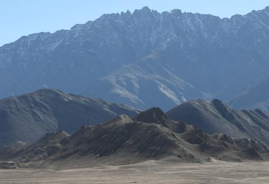 Dans les montagnes du Ladakh en Inde