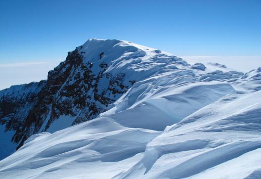 Mount Sidley summit and caldera