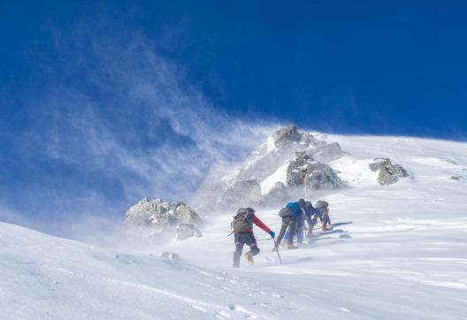 Voyage et course d'applicattion dans la vallée de Chamonix