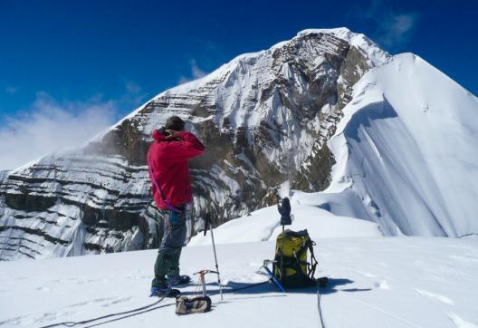 Ascension du Thorong peak sur le tour des Annapurnas