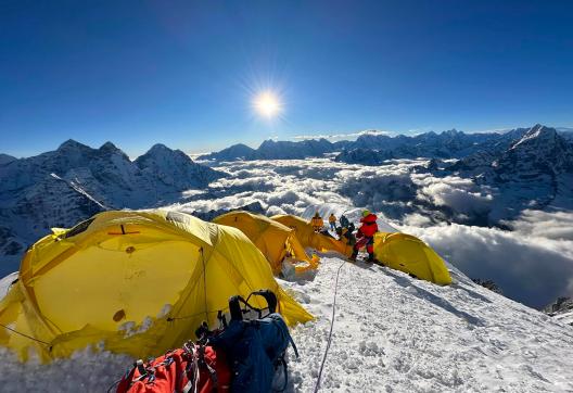 Camp 3 de l'Ama Dablam à 6400 mètres