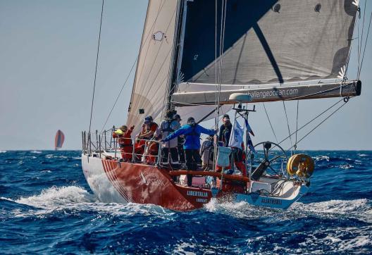 Expédition lors d'un début de course à Lanzarote
