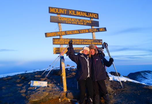 Ascension au sommet du Kilimandjaro