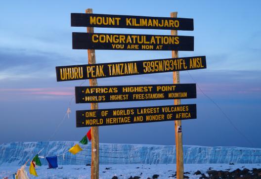 Ascension du Kilimandjaro