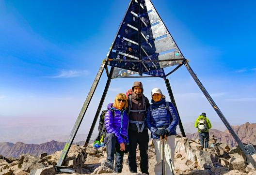 Ascension au sommet du Toubkal au Maroc
