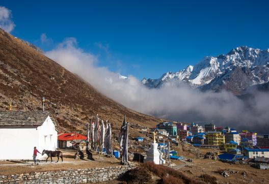 Nepal, Langtang trek, Kyanjin Gompa
