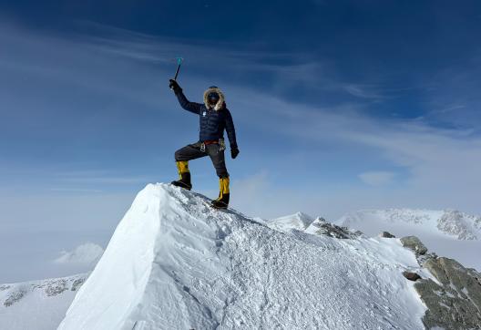 Expédition au mont Vinson en Antarctique