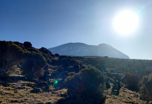 Ascension du Kilimandjaro à 5895 mètres en Tanzanie