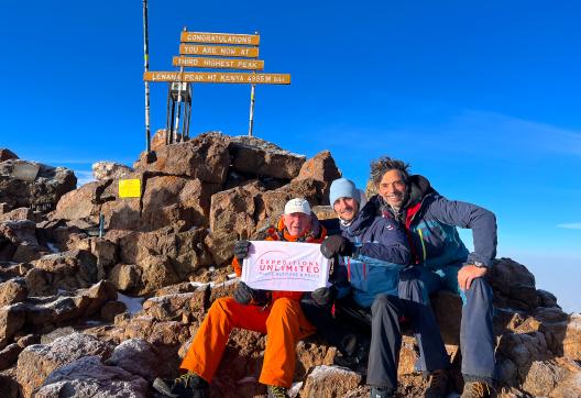 Ascension du mont Kenya