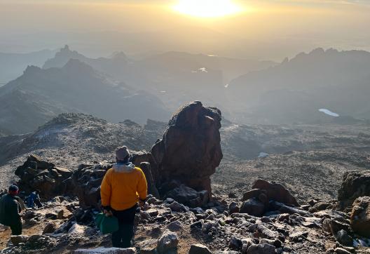 Ascension du mont Kenya