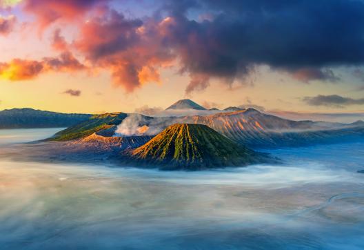 Randonnée au Mont Bromo en Indonésie