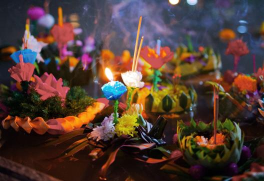 Loy Krathong en Thaïlande