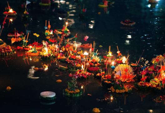 Loy Krathong en Thaïlande