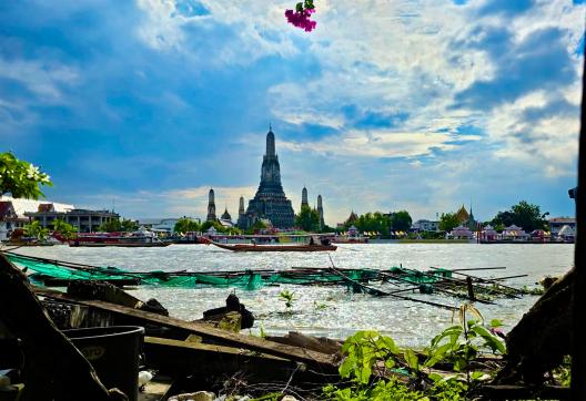 Voyages et temple de bangkok