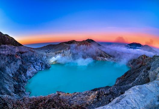 Randonnée au Kawah Ijen à Java est