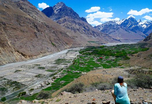trek dans la vallée de Shimshal au nord Pakistan