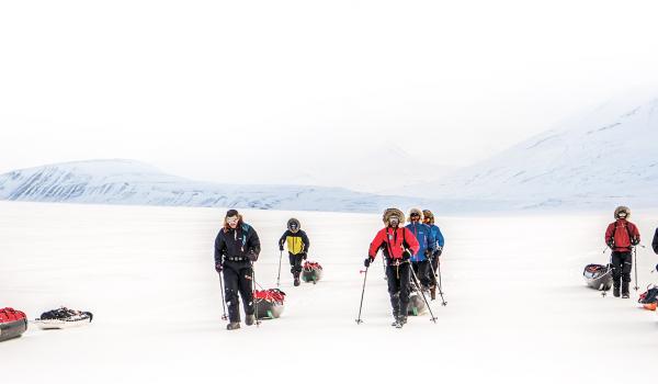 Randonnée en skis