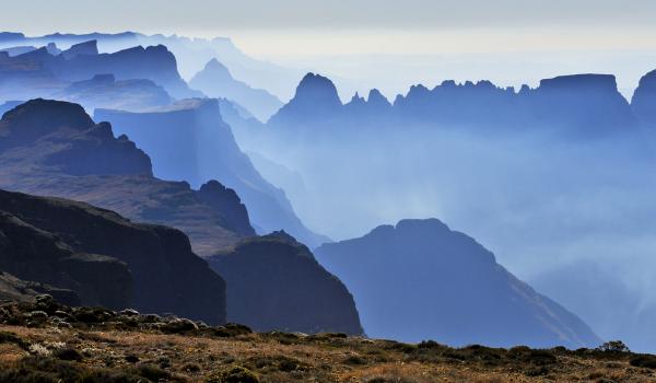 Chaîne de montagnes du Drakensberg - Afrique du Sud / Lesotho