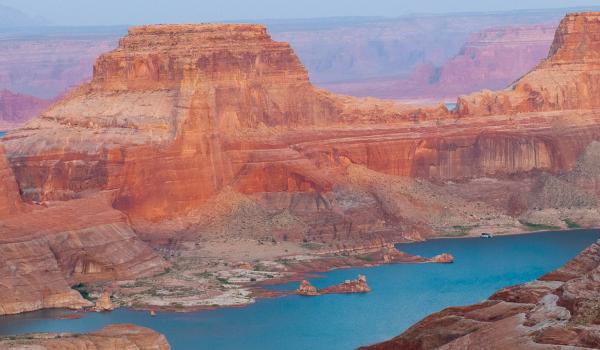 Le Lac Powell aux États-Unis